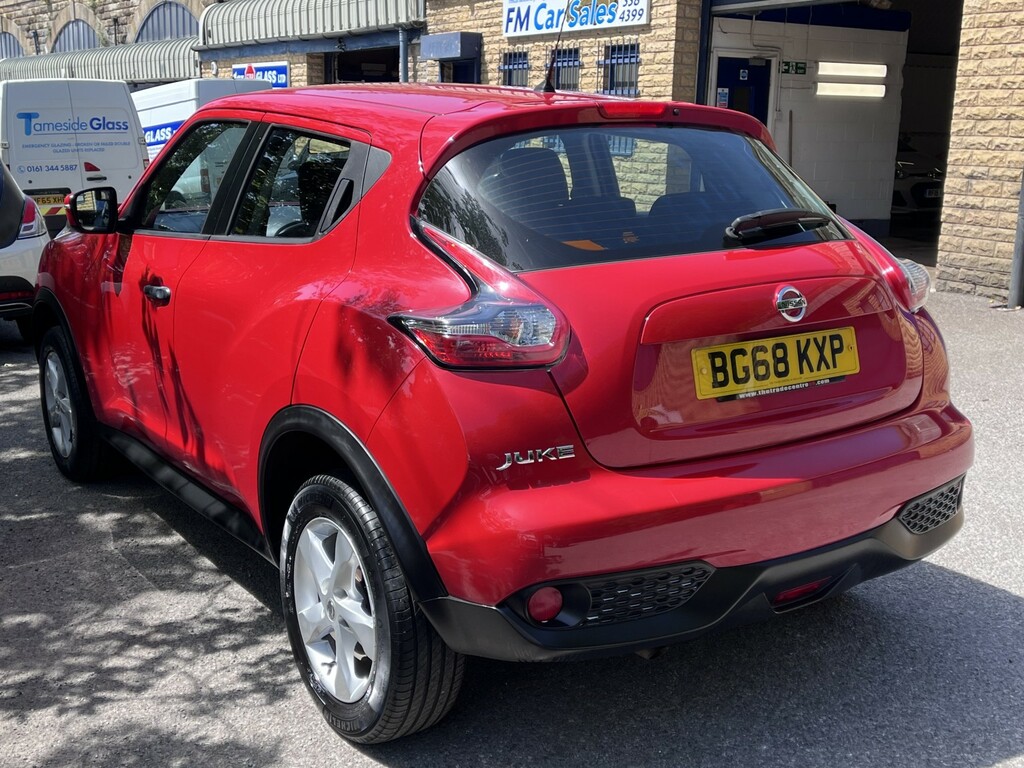 Nissan Juke 1.6 Visia Suv Euro 6 112 Ps BG68KXP Red #3
