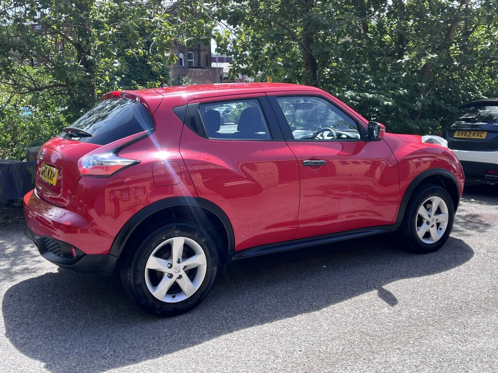 Nissan Juke 1.6 Visia Suv Euro 6 112 Ps BG68KXP Red #4