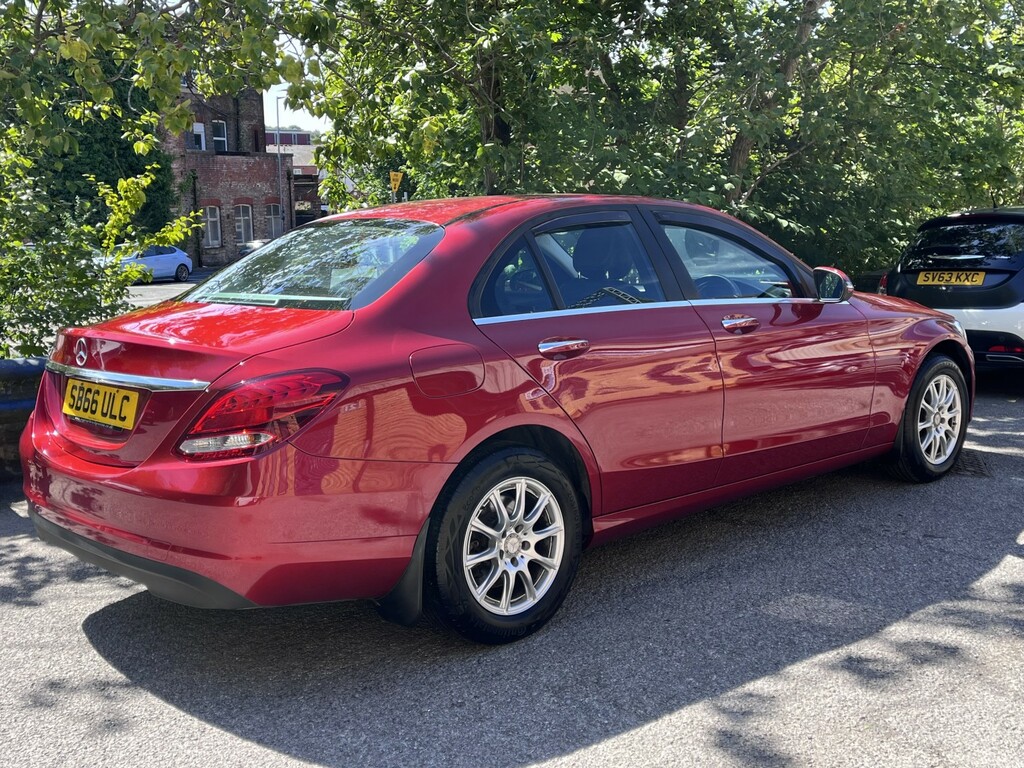 Mercedes-Benz C Class 2.0 C200 Se Saloon Euro 6 S S Red #5