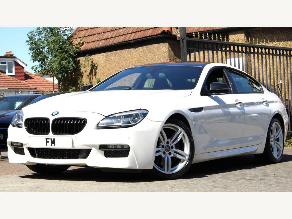 BMW 6 Series Gran Coupe M Sport White #11