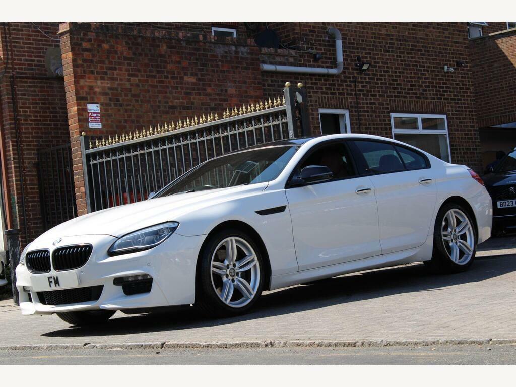 BMW 6 Series Gran Coupe M Sport White #24