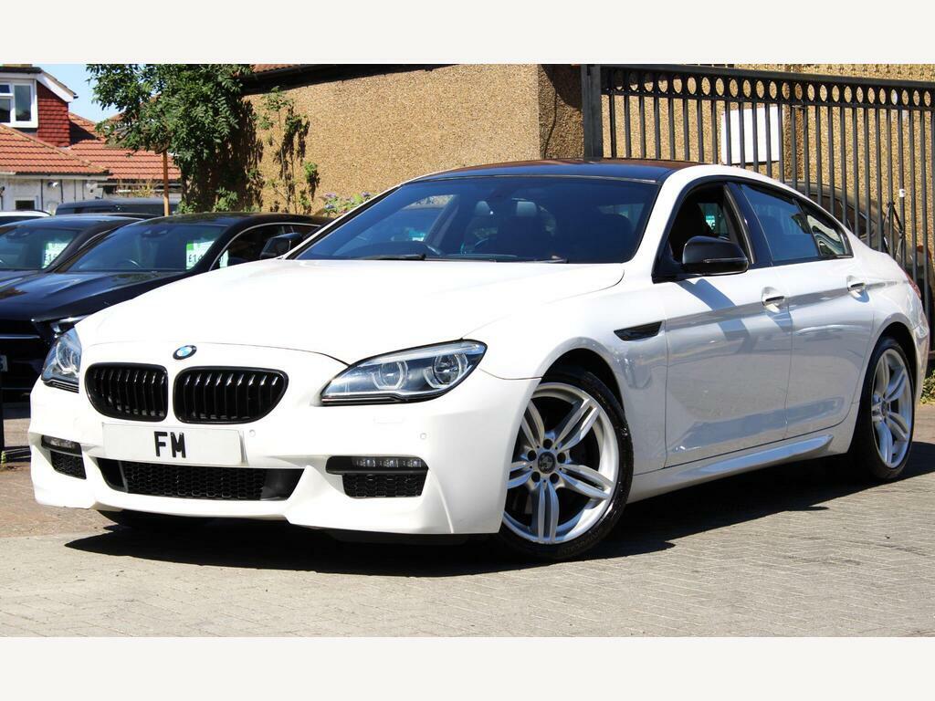 BMW 6 Series Gran Coupe 3.0 640D M Sport Euro 6 S S White #3