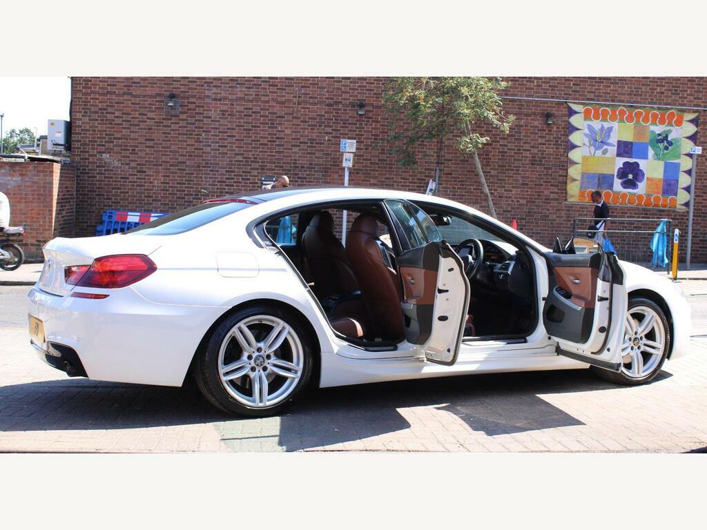 BMW 6 Series Gran Coupe 3.0 640D M Sport Euro 6 S S White #5