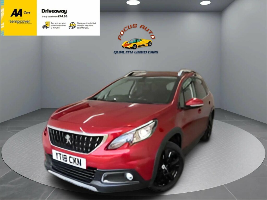 Peugeot 2008 1.2 Puretech Allure Eat Euro 6 Ss YT18CKN Red #3