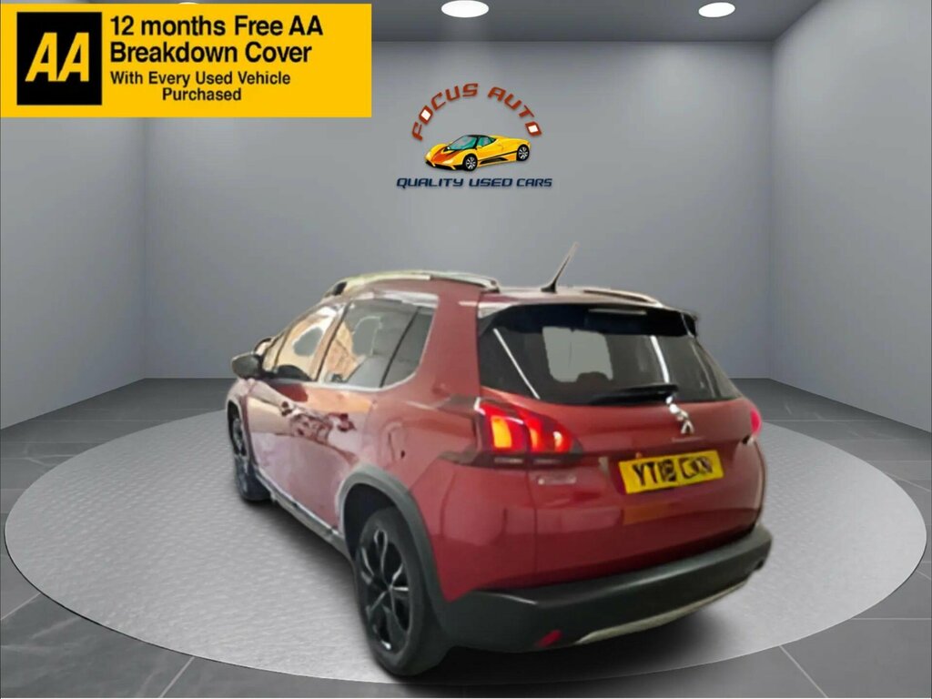 Peugeot 2008 1.2 Puretech Allure Eat Euro 6 Ss YT18CKN Red #2