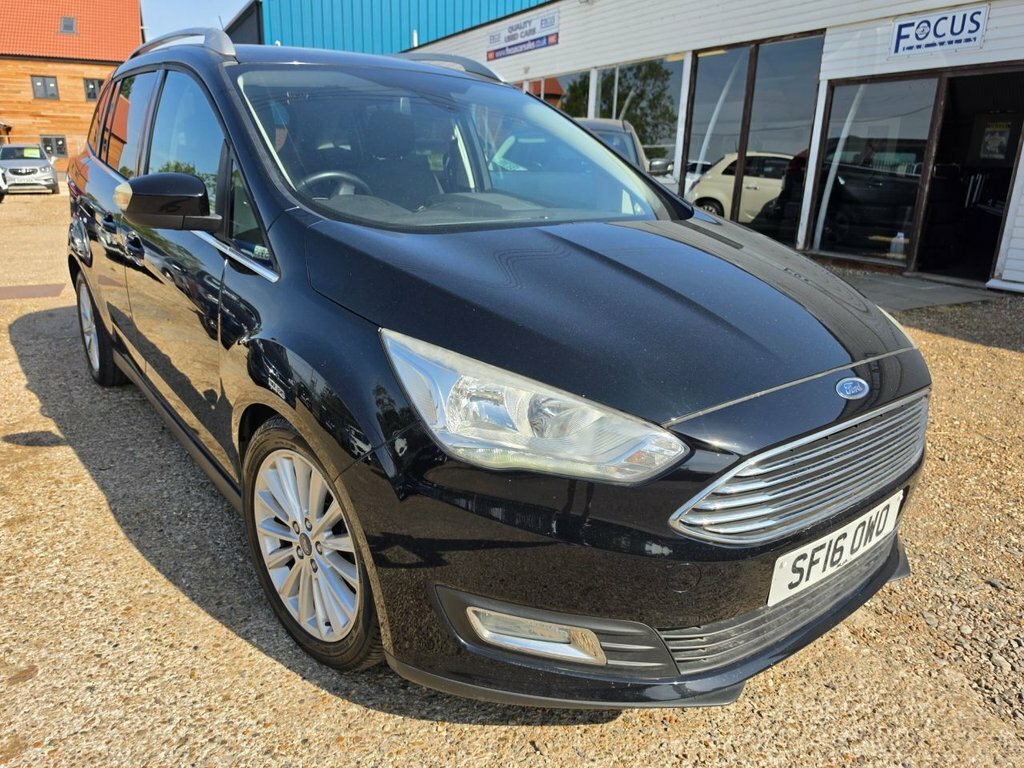 Ford Grand C-Max Mpv Black #3