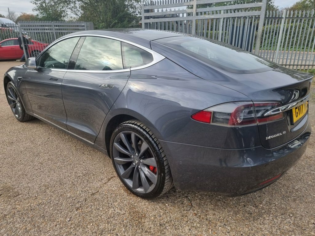 Tesla Model S 241Kw 60Dkwh Dual Motor Free Super Chargi White #8