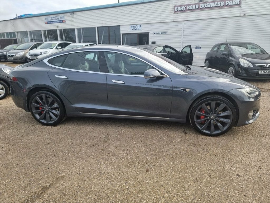 Tesla Model S 241Kw 60Dkwh Dual Motor Free Super Chargi White #10