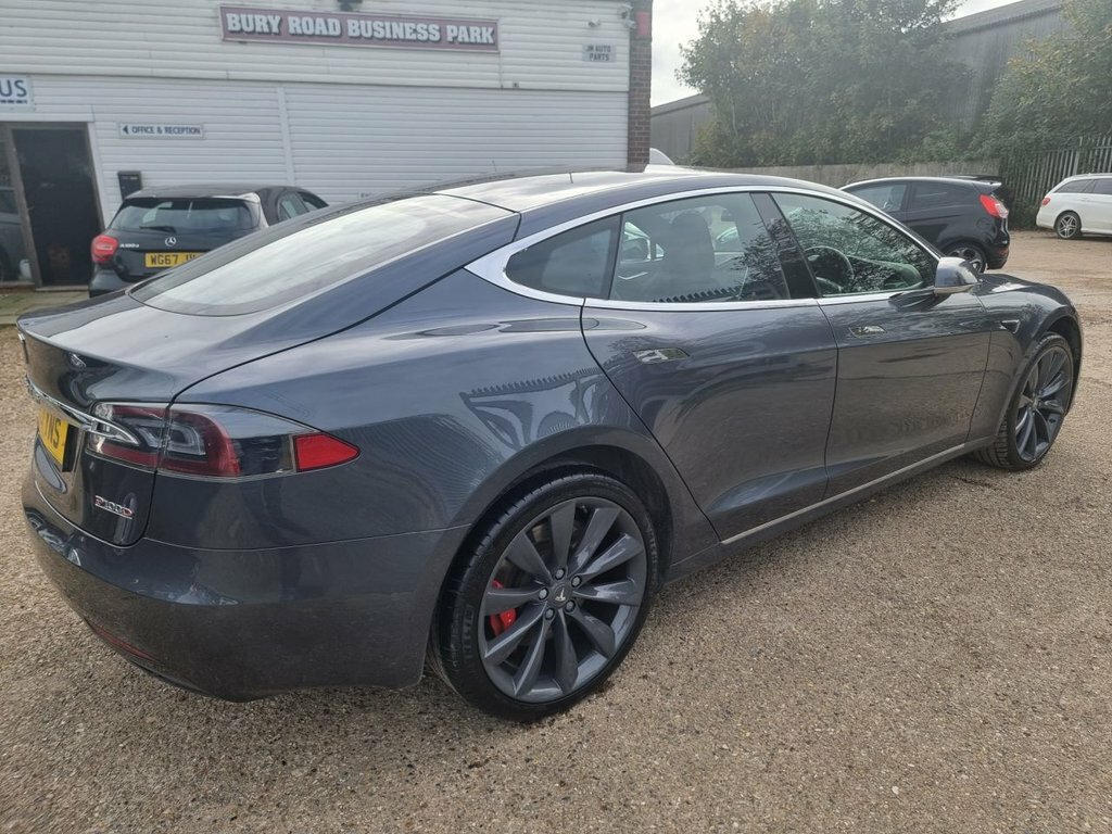 Tesla Model S 241Kw 60Dkwh Dual Motor Free Super Chargi White #16