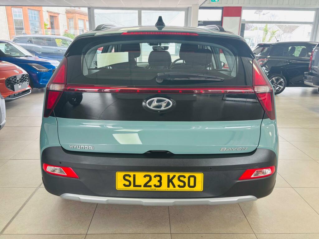 Hyundai Bayon 1.0 T-gdi Mhev Se Connect Euro 6 Ss SL23KSO Green #4