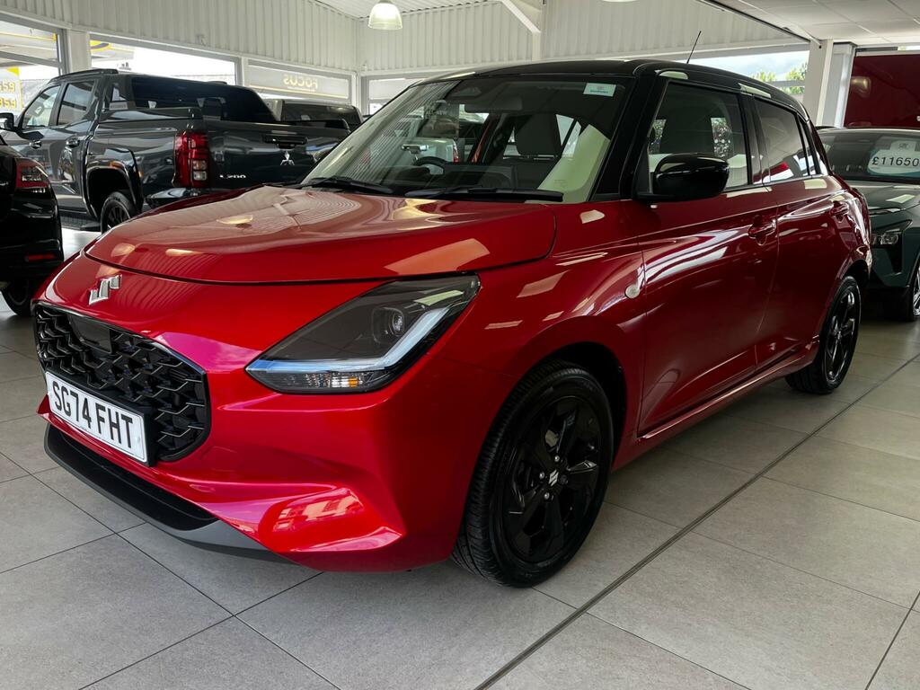 Suzuki Swift 1.2 Mhev Motion Hatchback Hybrid Red #3