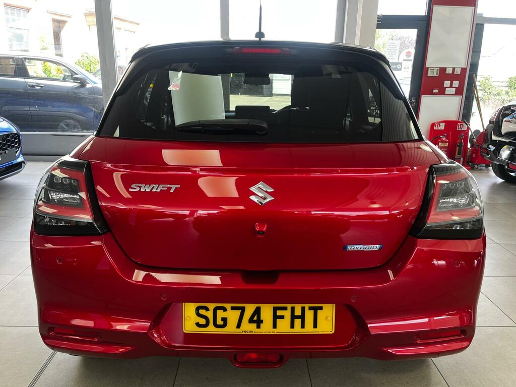Suzuki Swift 1.2 Mhev Motion Hatchback Hybrid Red #6