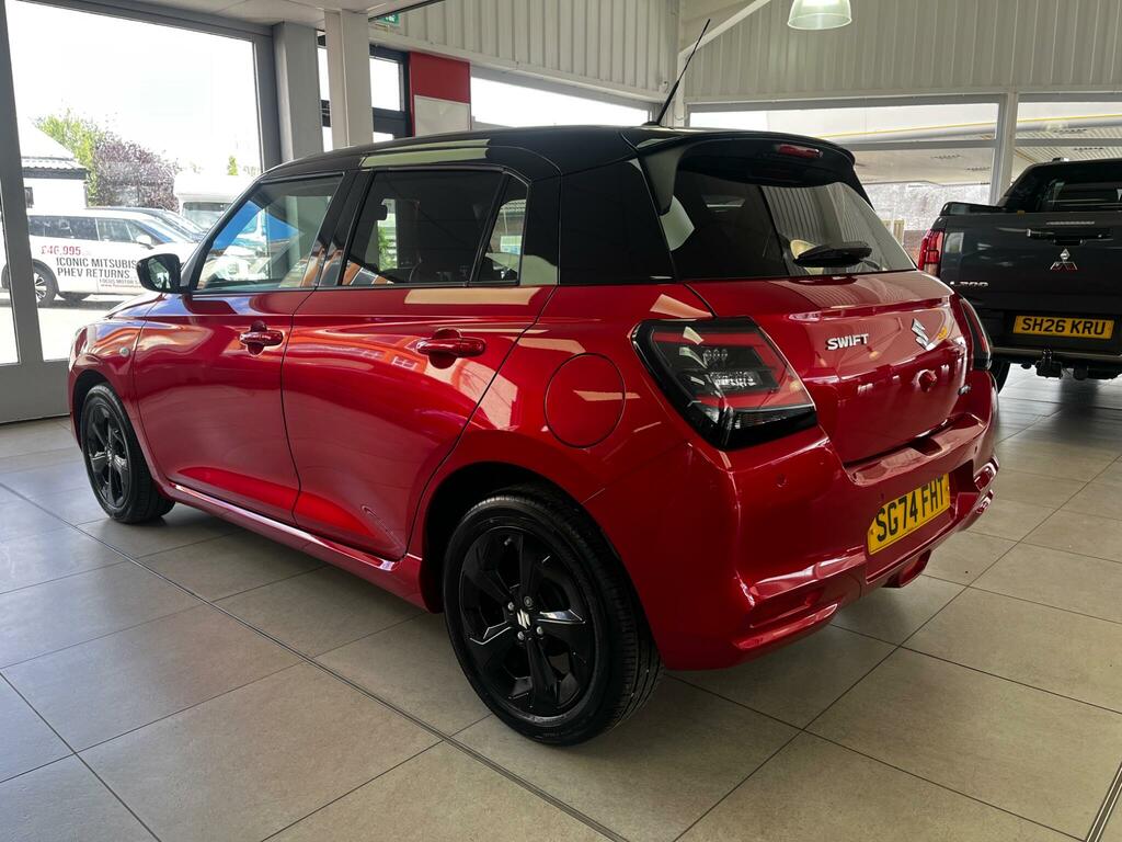 Suzuki Swift 1.2 Mhev Motion Hatchback Hybrid Red #4