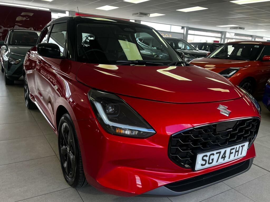 Suzuki Swift 1.2 Mhev Motion Hatchback Hybrid Red