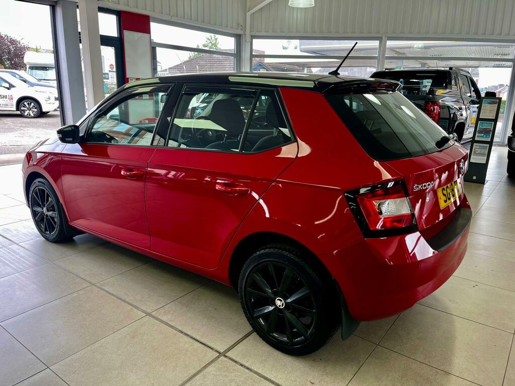 Skoda Fabia 1.0 Tsi Colour Edition Euro 6 Ss Red #4