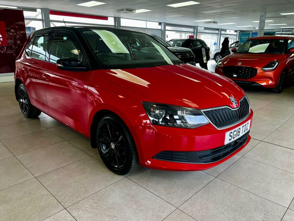 Skoda Fabia 1.0 Tsi Colour Edition Euro 6 Ss Red