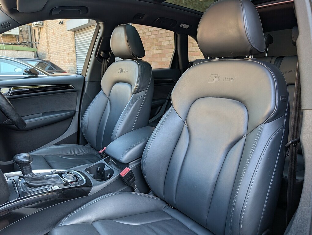 Audi Q5 2.0 Tdi S Line Plus Suv S Tronic Quattr Blue #4