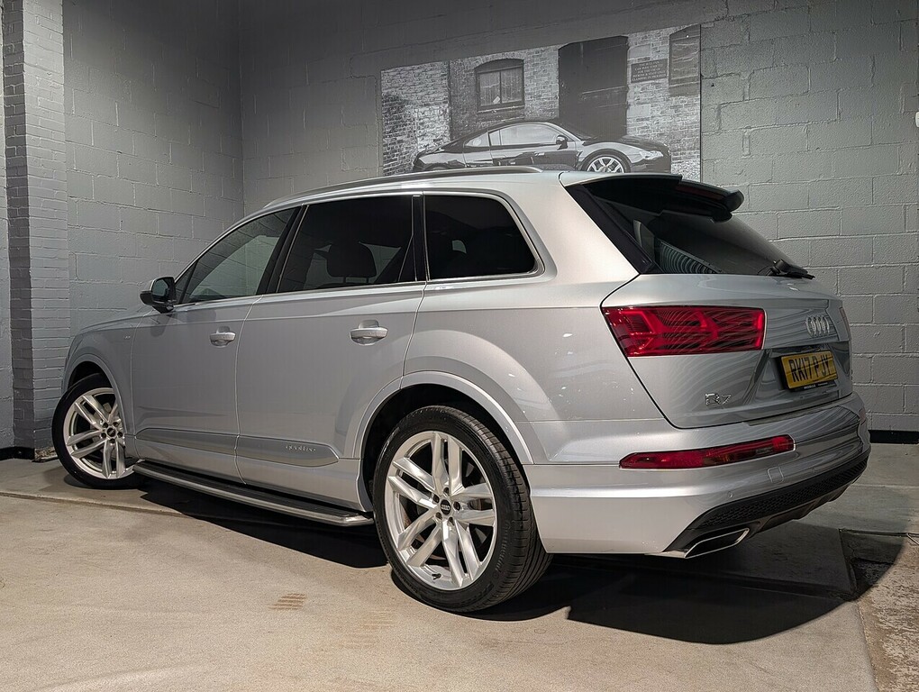 Audi Q7 3.0 Tdi V6 S Line Suv Tiptronic Quattro Silver #2