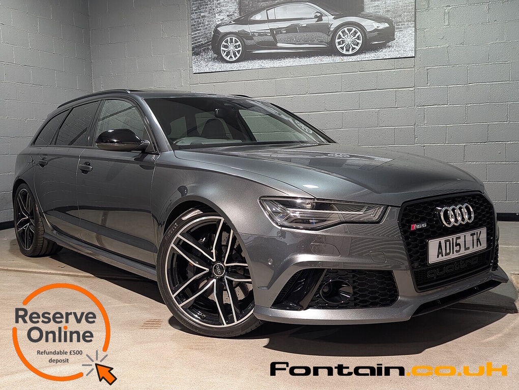 Audi RS6 Avant 4.0 Tfsi V8 Estate Tiptronic Quattro Eu Grey