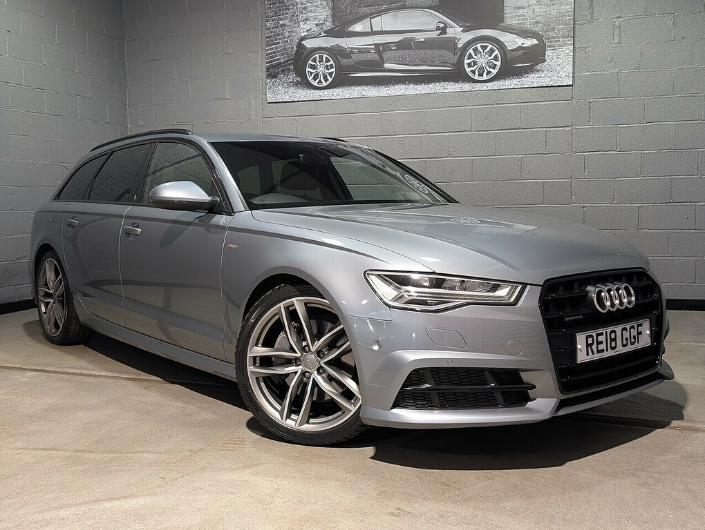 Audi A6 Avant Estate 2.0 Tdi Ultra Black Edition S Tronic Euro 6 Grey #16