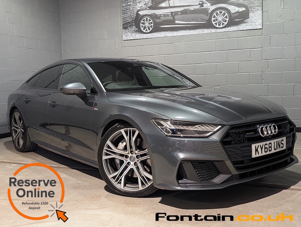 Audi A7 3.0 Tfsi V6 55 S Line Sportback S Troni Grey