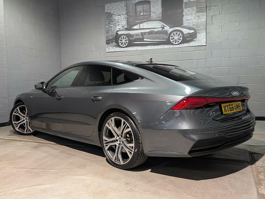 Audi A7 3.0 Tfsi V6 55 S Line Sportback S Troni KY68UNS Grey #2