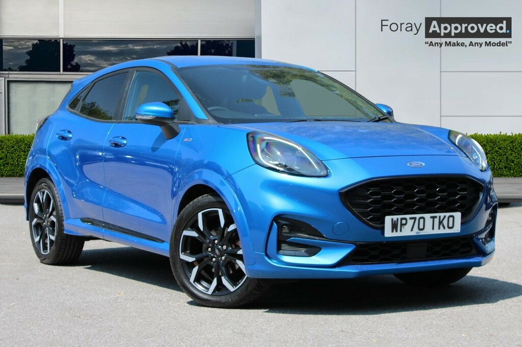 Ford Puma 1.0 Ecoboost Hybrid Mhev St-line X WP70TKO Blue