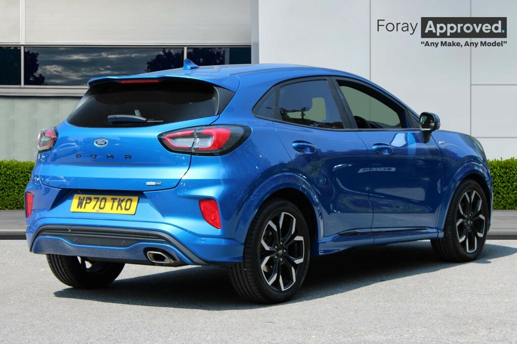 Ford Puma 1.0 Ecoboost Hybrid Mhev St-line X WP70TKO Blue #4