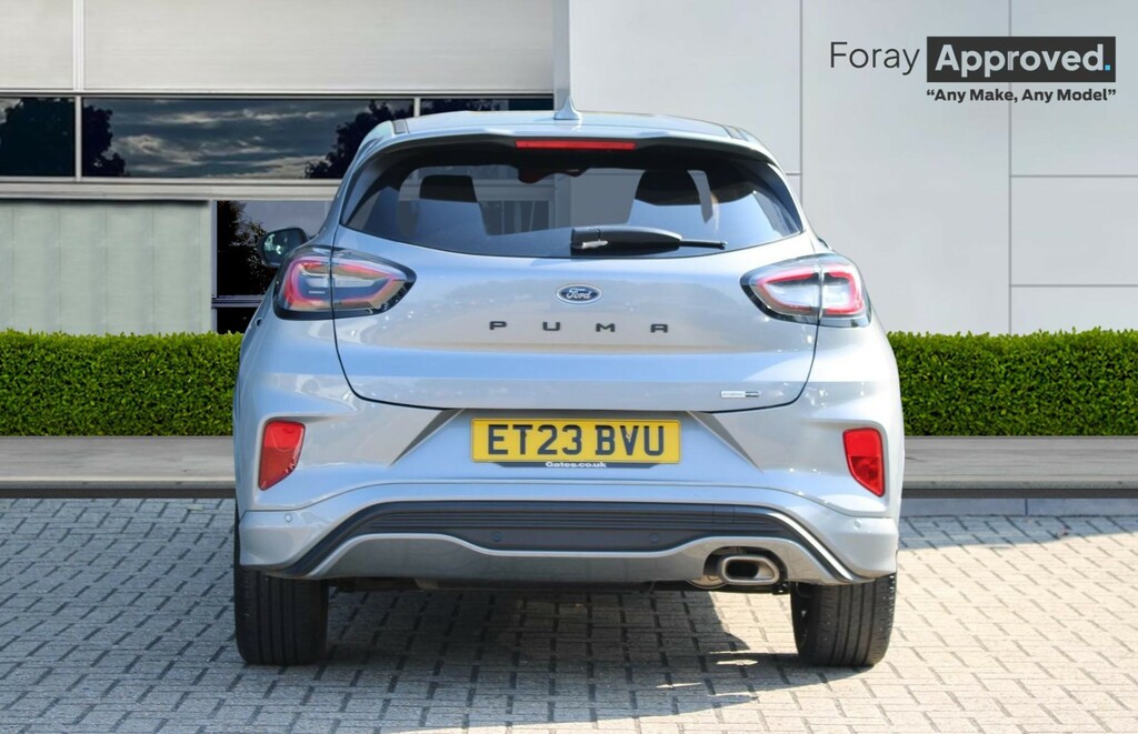 Ford Puma 1.0 Ecoboost Hybrid Mhev 155 St-line X ET23BVU Silver #5