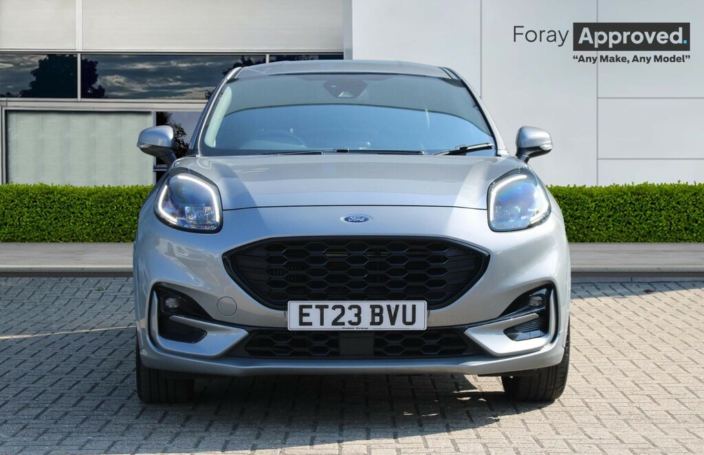 Ford Puma 1.0 Ecoboost Hybrid Mhev 155 St-line X ET23BVU Silver #2