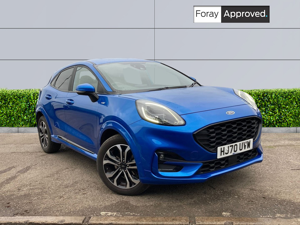 Ford Puma 1.0 Ecoboost Hybrid Mhev St-line Blue