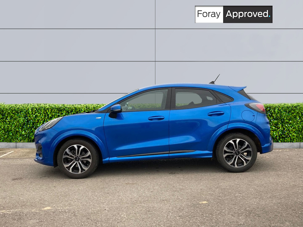 Ford Puma 1.0 Ecoboost Hybrid Mhev St-line Blue #4