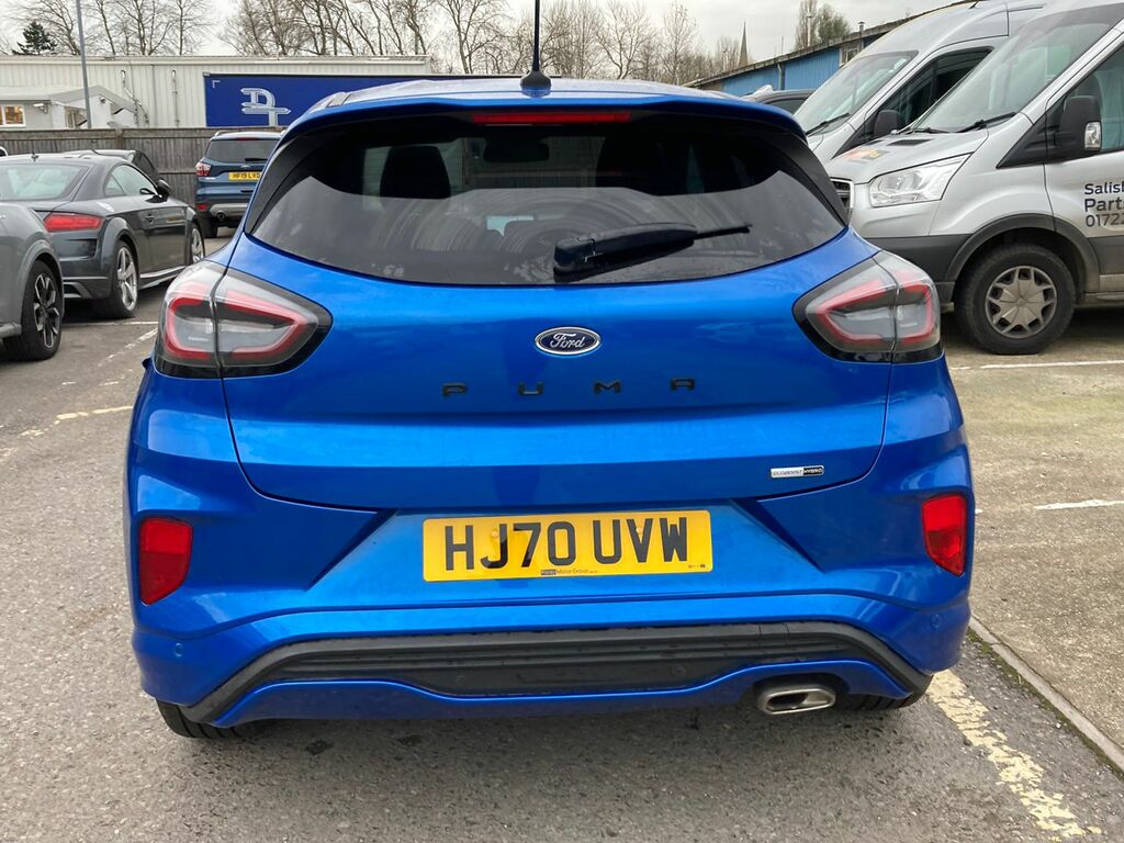 Ford Puma 1.0 Ecoboost Hybrid Mhev St-line Blue #6