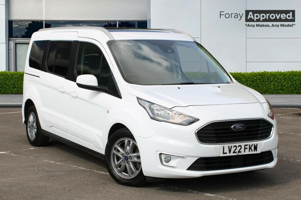 Ford Grand Tourneo Connect 1.5 Ecoblue 120 Titanium Powershift White
