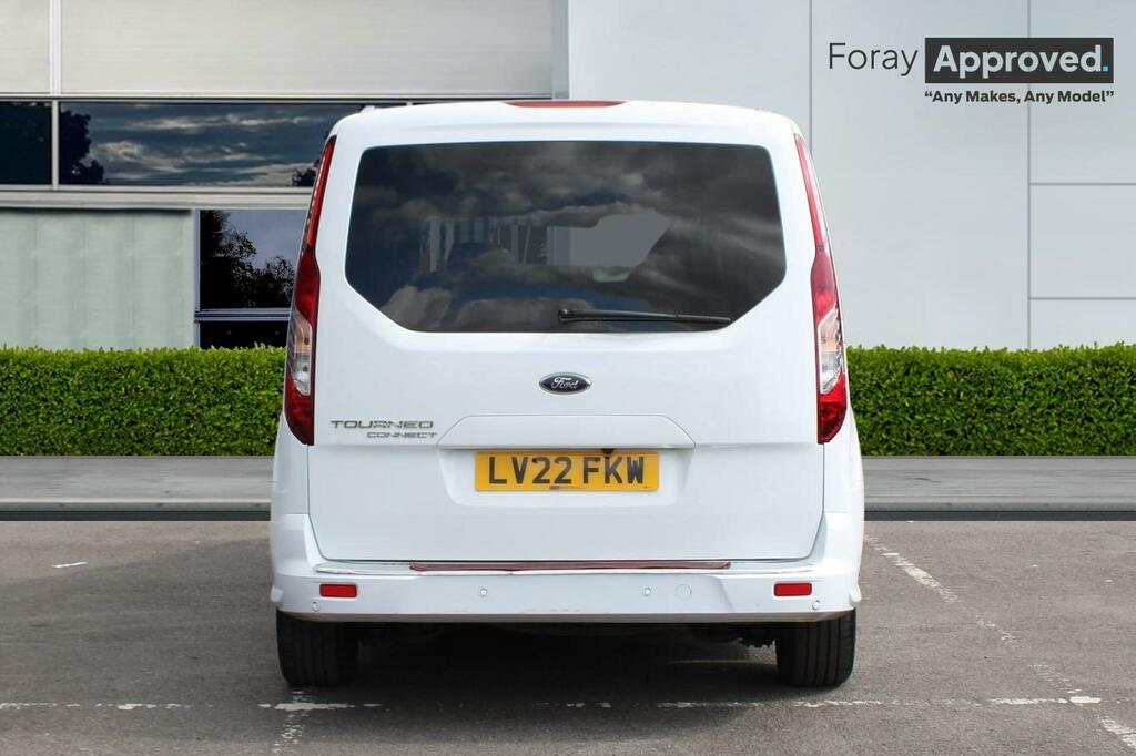 Ford Grand Tourneo Connect 1.5 Ecoblue 120 Titanium Powershift White #5