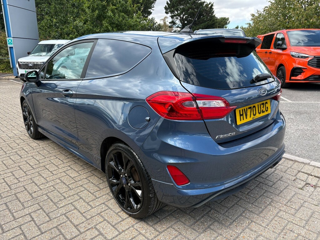 Ford Fiesta 1.5 Tdci 85 Sport Van Blue #5