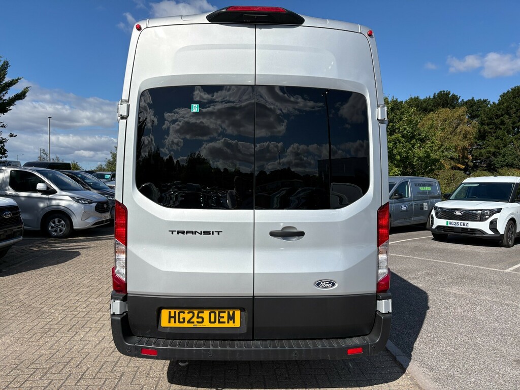 Ford Transit Custom 2.0 Ecoblue 130Ps H3 17 Seater Trend Nav Silver #6