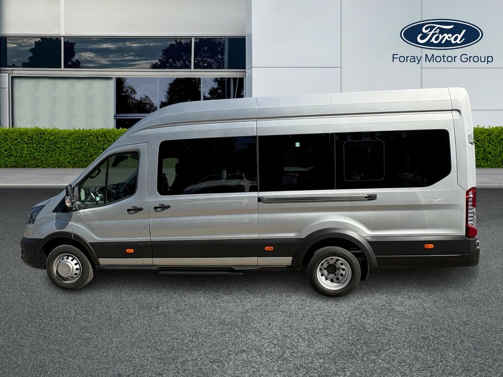 Ford Transit Custom 2.0 Ecoblue 130Ps H3 17 Seater Trend Nav Silver #4