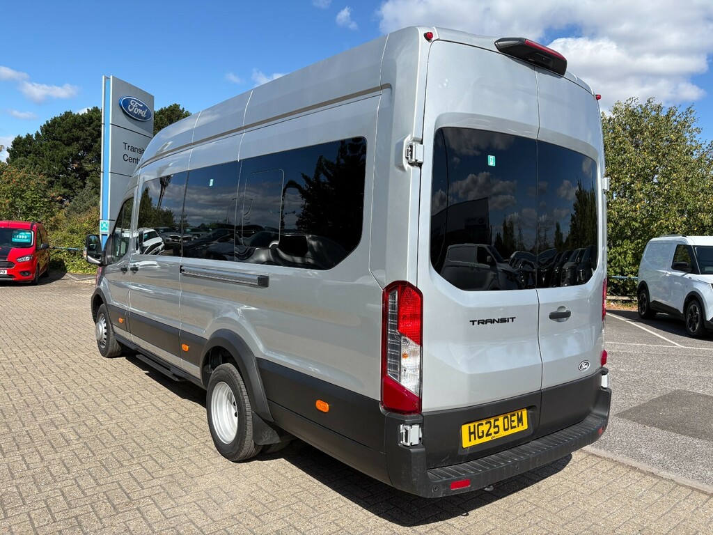 Ford Transit Custom 2.0 Ecoblue 130Ps H3 17 Seater Trend Nav Silver #5