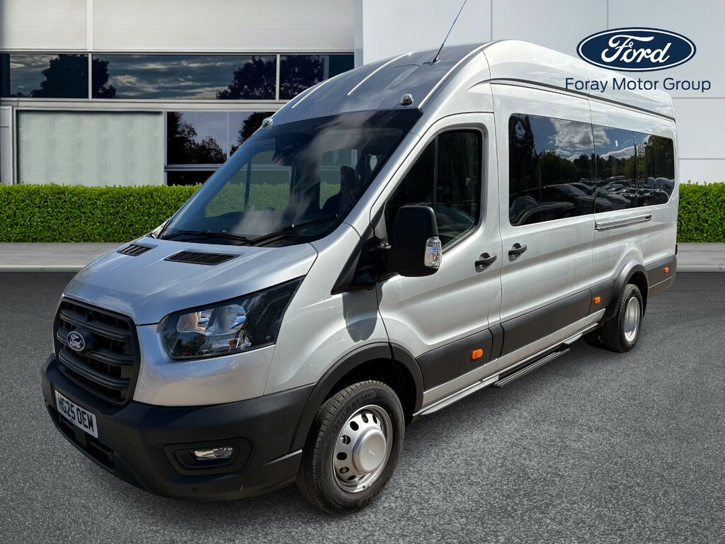 Ford Transit Custom 2.0 Ecoblue 130Ps H3 17 Seater Trend Nav Silver #3