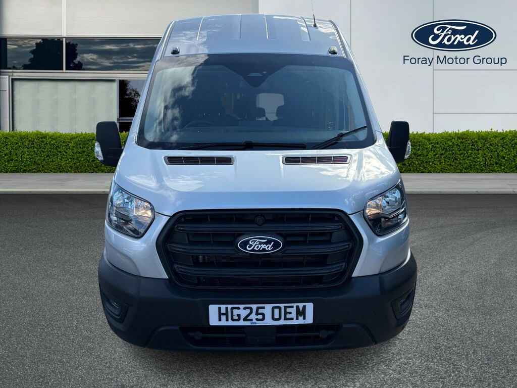 Ford Transit Custom 2.0 Ecoblue 130Ps H3 17 Seater Trend Nav Silver #2