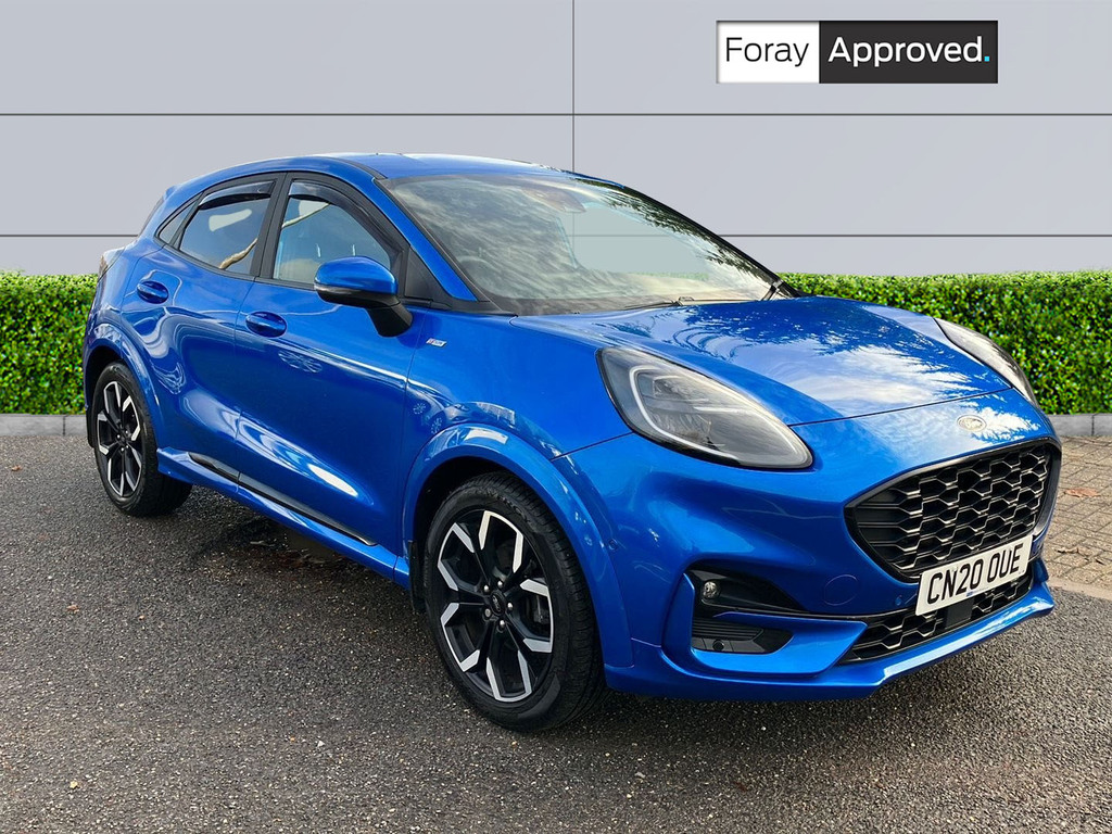 Ford Puma 1.0 Ecoboost Hybrid Mhev St-line X First Ed B Blue
