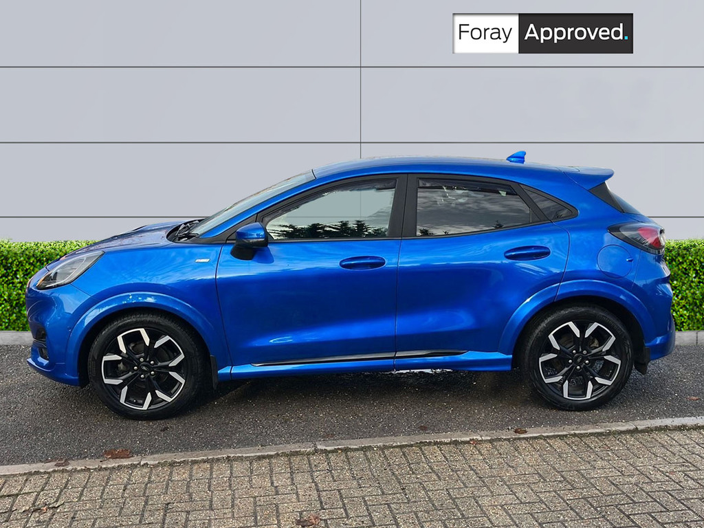 Ford Puma 1.0 Ecoboost Hybrid Mhev St-line X First Ed B Blue #4