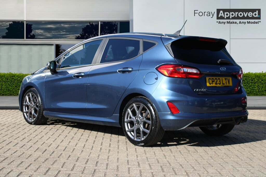 Ford Fiesta 1.0 Ecoboost St-line Blue #4
