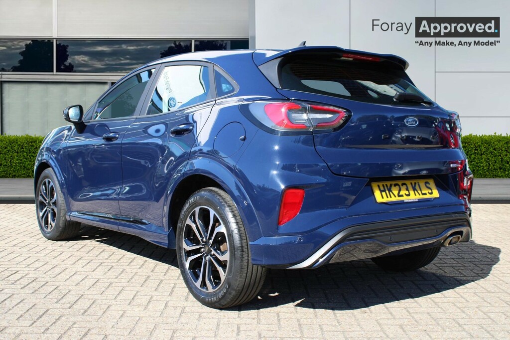 Ford Puma 1.0 Ecoboost Hybrid Mhev St-line Dct Blue #4