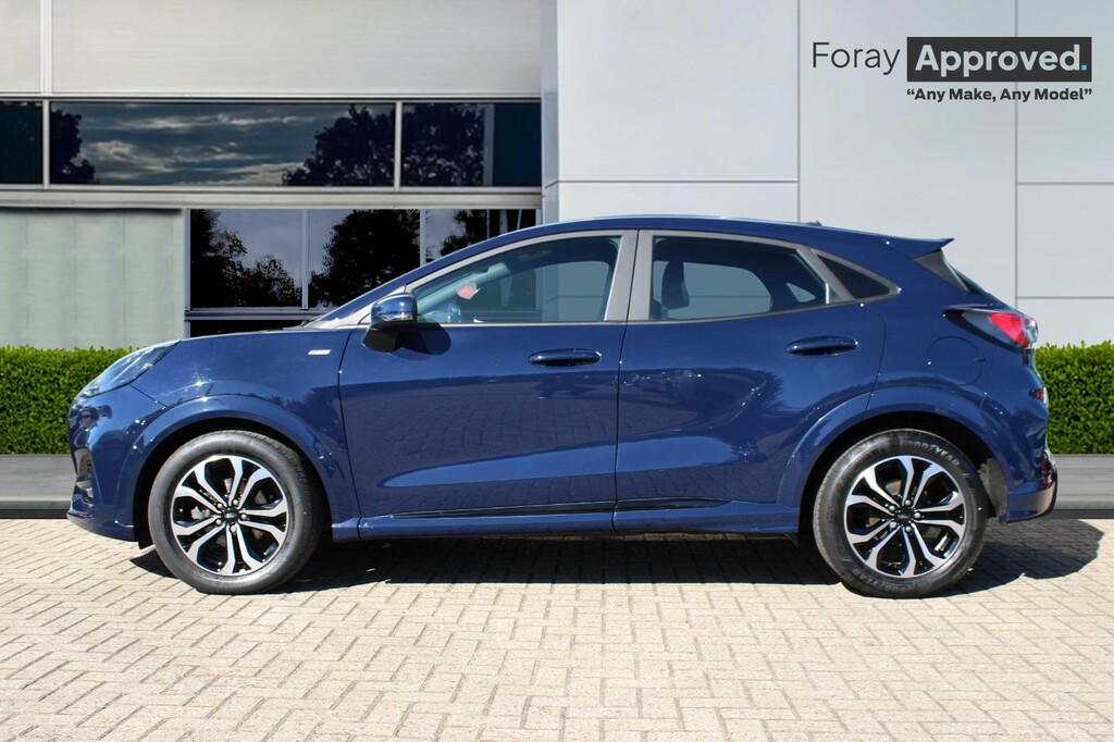 Ford Puma 1.0 Ecoboost Hybrid Mhev St-line Dct Blue #3