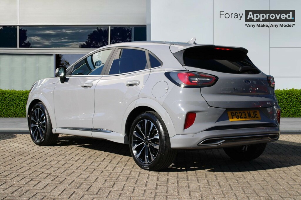 Ford Puma 1.0 Ecoboost Hybr Mhev 155 St-line Vignale Dct Grey #4