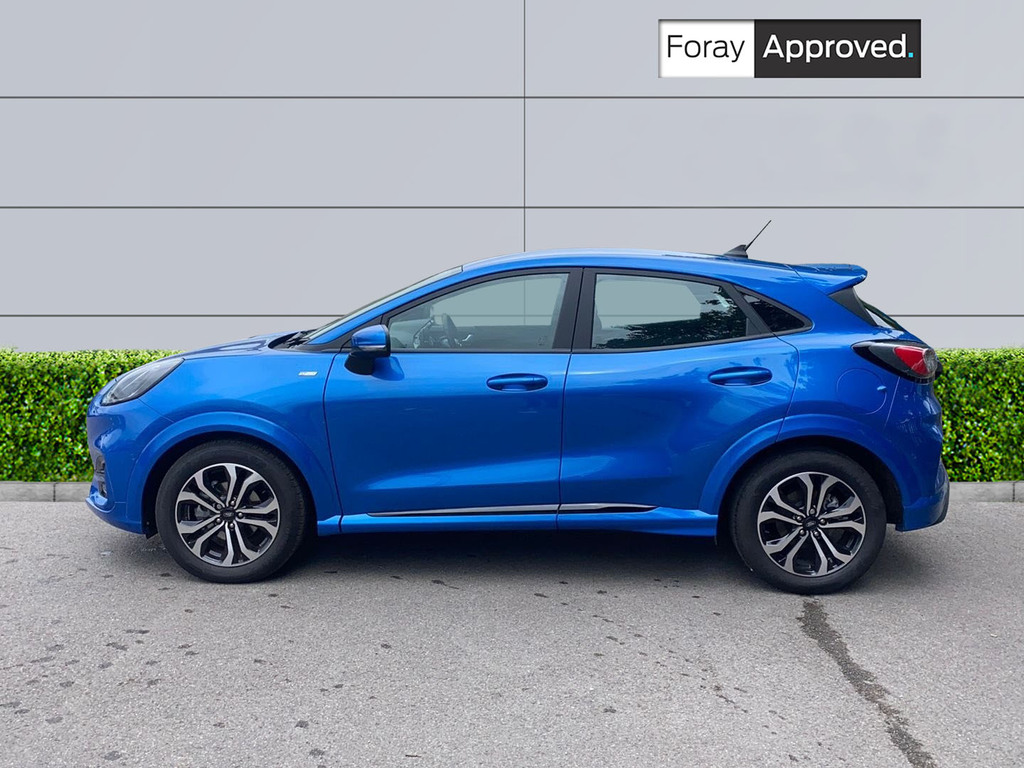 Ford Puma 1.0 Ecoboost Hybrid Mhev 155 St-line Blue #4
