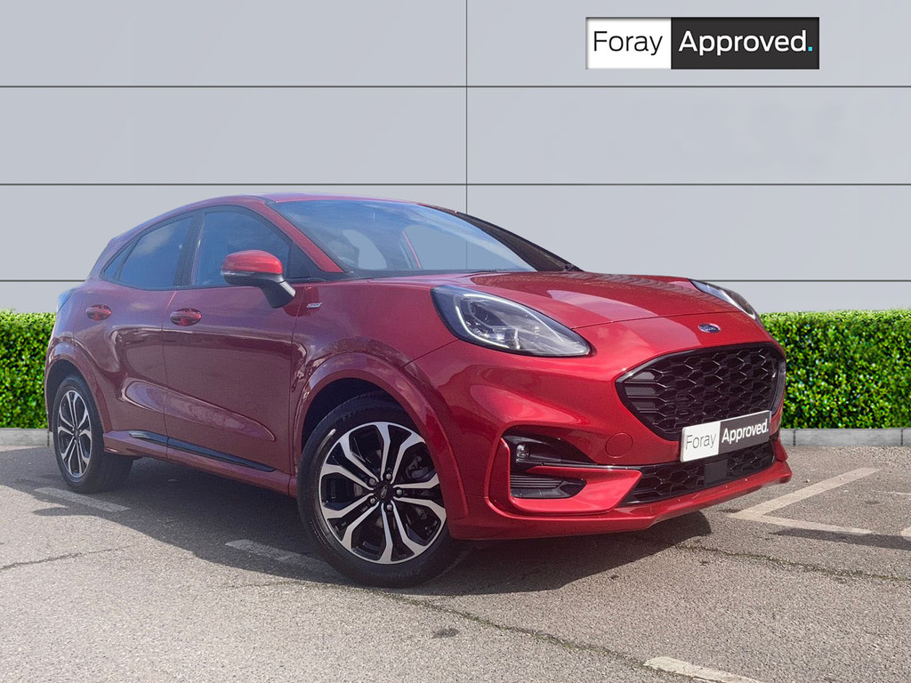 Ford Puma 1.0 Ecoboost Hybrid Mhev 155 St-line Red