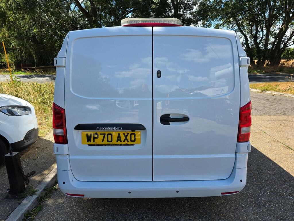 Mercedes-Benz Vito Panel Van 1.7 114 Cdi Progressive Fwd L2 Euro 6 S WP70AXO White #4